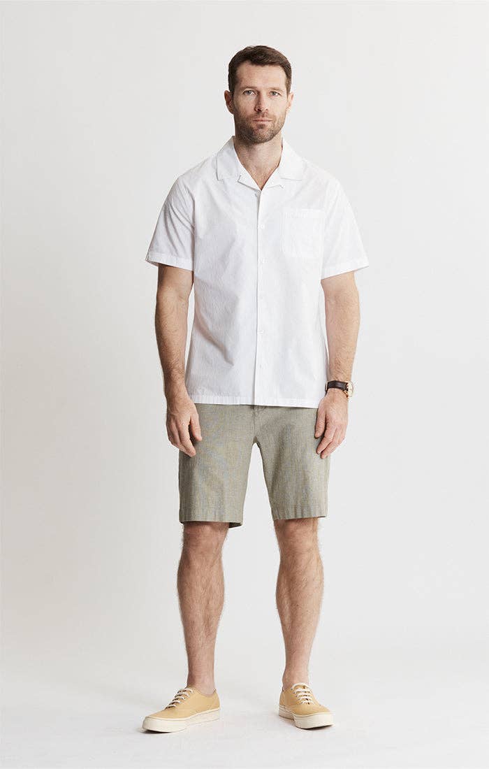 Paper Touch Short Sleeve Camp Shirt