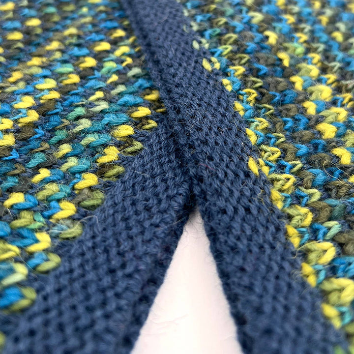 Kid's Alpaca Scarf - Speckle - Bluefish