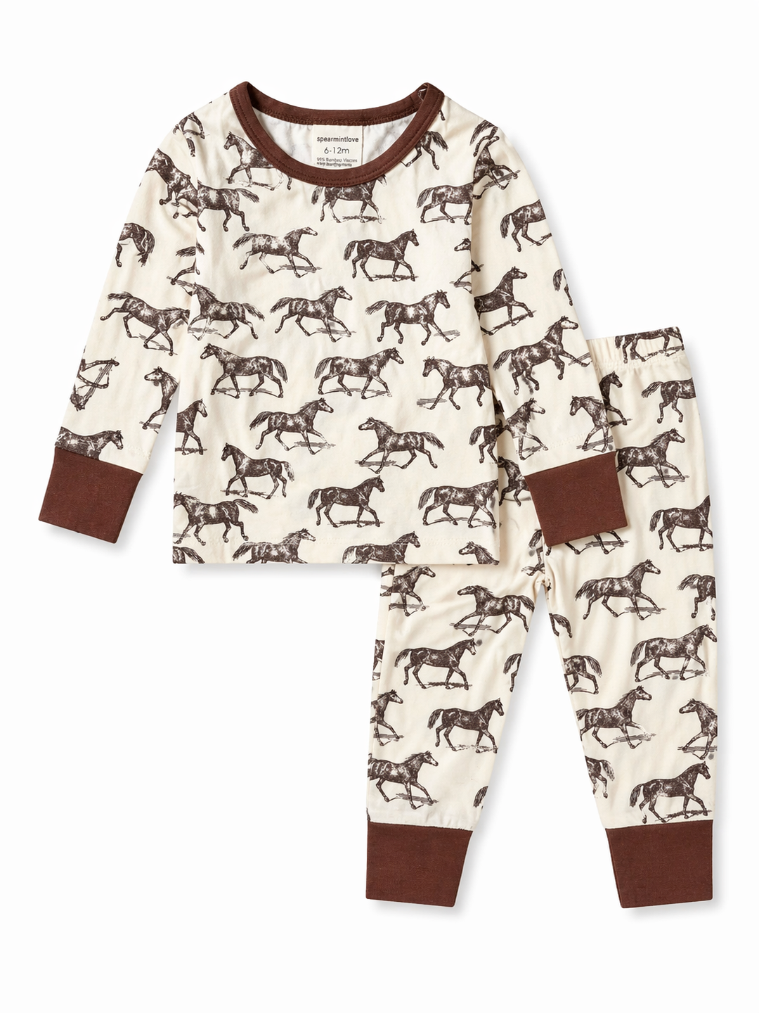 Long Sleeve 2-Piece Set, Wild Mustang