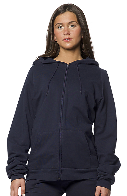Unisex Organic Cotton Full Zip Hoodie