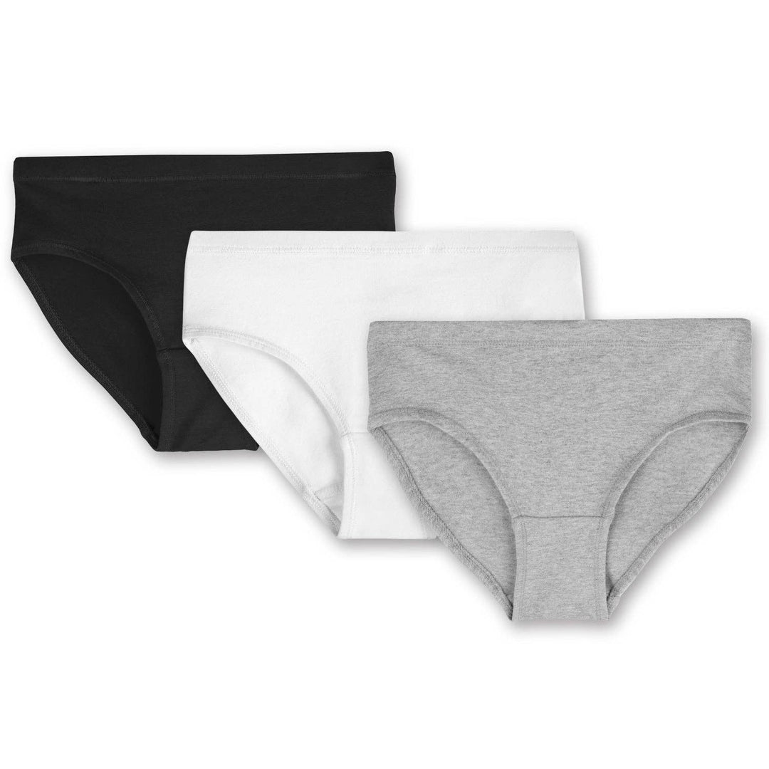 Girls Organic Cotton Bikini Underwear 3 Pack