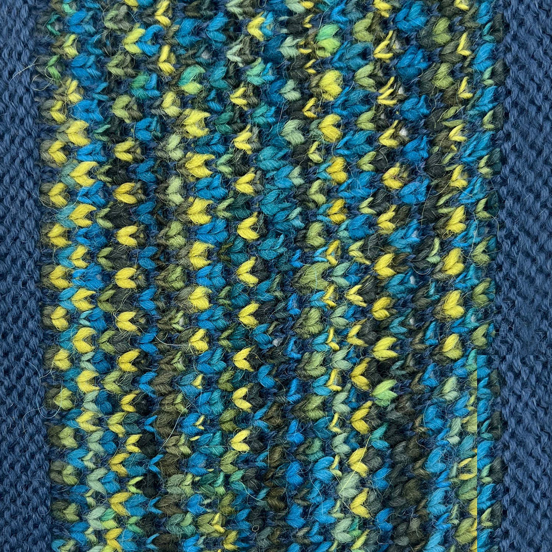 Kid's Alpaca Scarf - Speckle - Bluefish