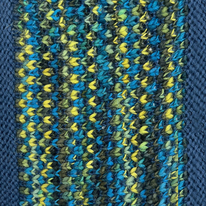 Kid's Alpaca Scarf - Speckle - Bluefish