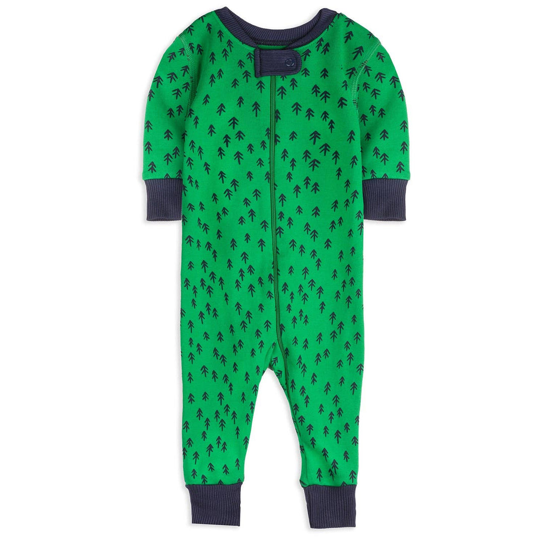 100% Organic Cotton One-piece Baby Pajamas: Artist Designed Prints