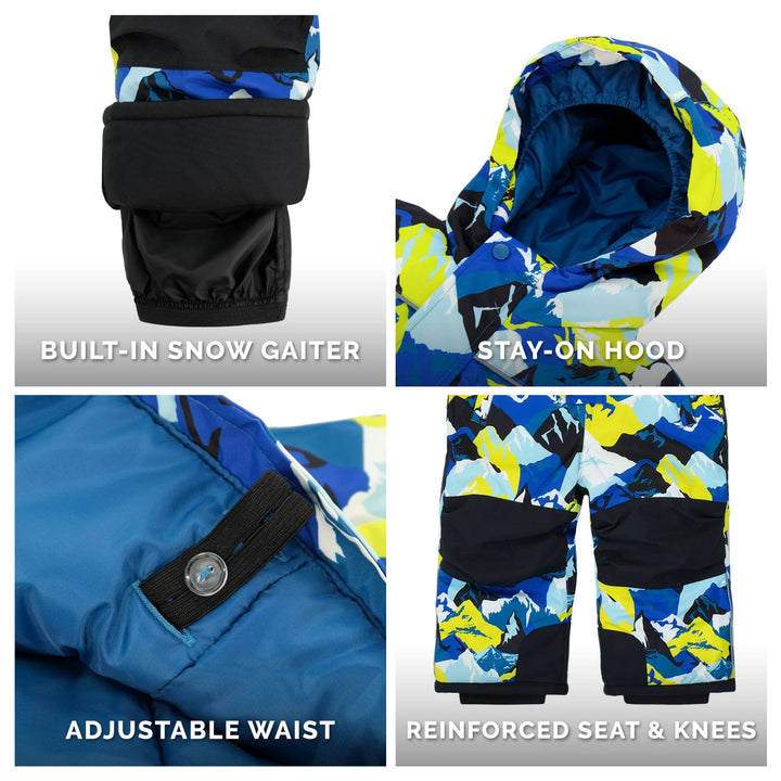 Neon Peaks | Kids Waterproof Snowsuit