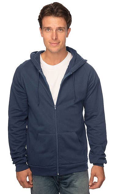 Unisex Organic Cotton Full Zip Hoodie