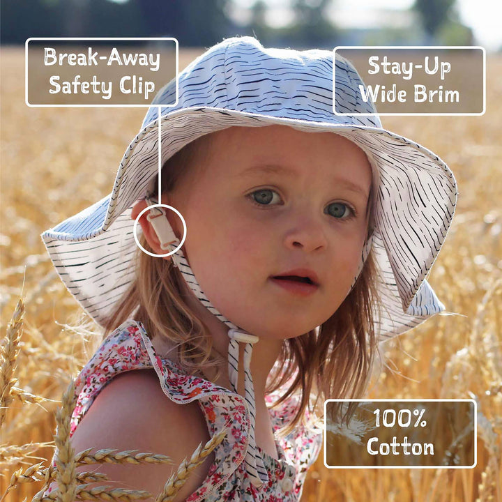 Butterfly | Cotton Floppy Sun Hat