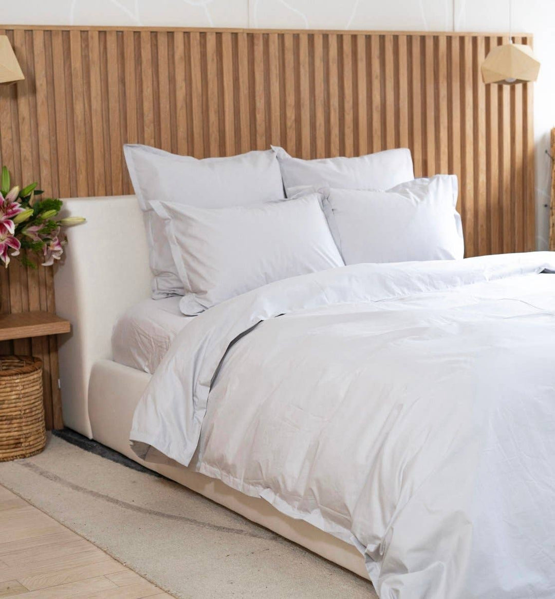 Percale Organic Duvet Cover Set