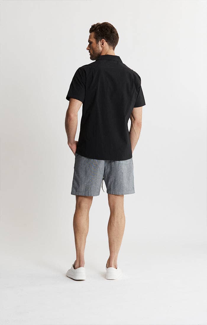 Paper Touch Short Sleeve Camp Shirt