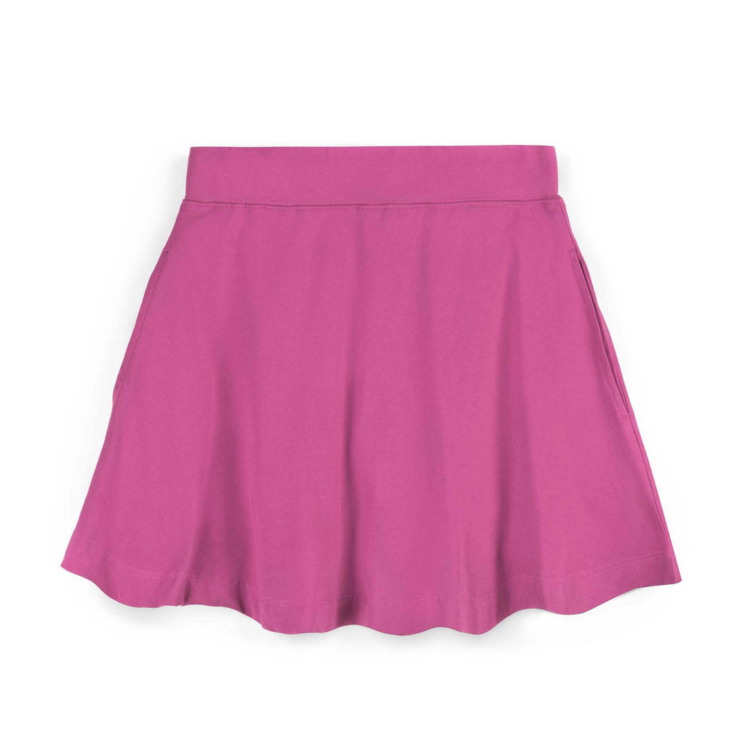 Girls  Skort with Pockets: Raspberry