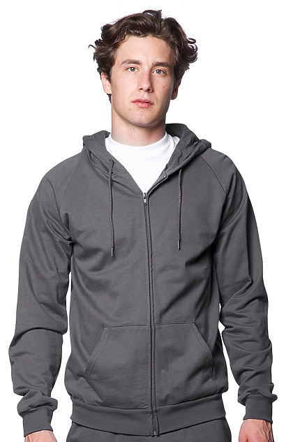 Unisex Organic Cotton Full Zip Hoodie