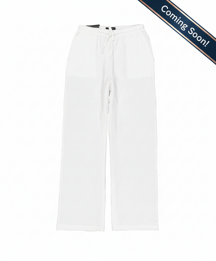 LADIES' WIDE LEG/ RELAXED FIT PULL-ON PANTS