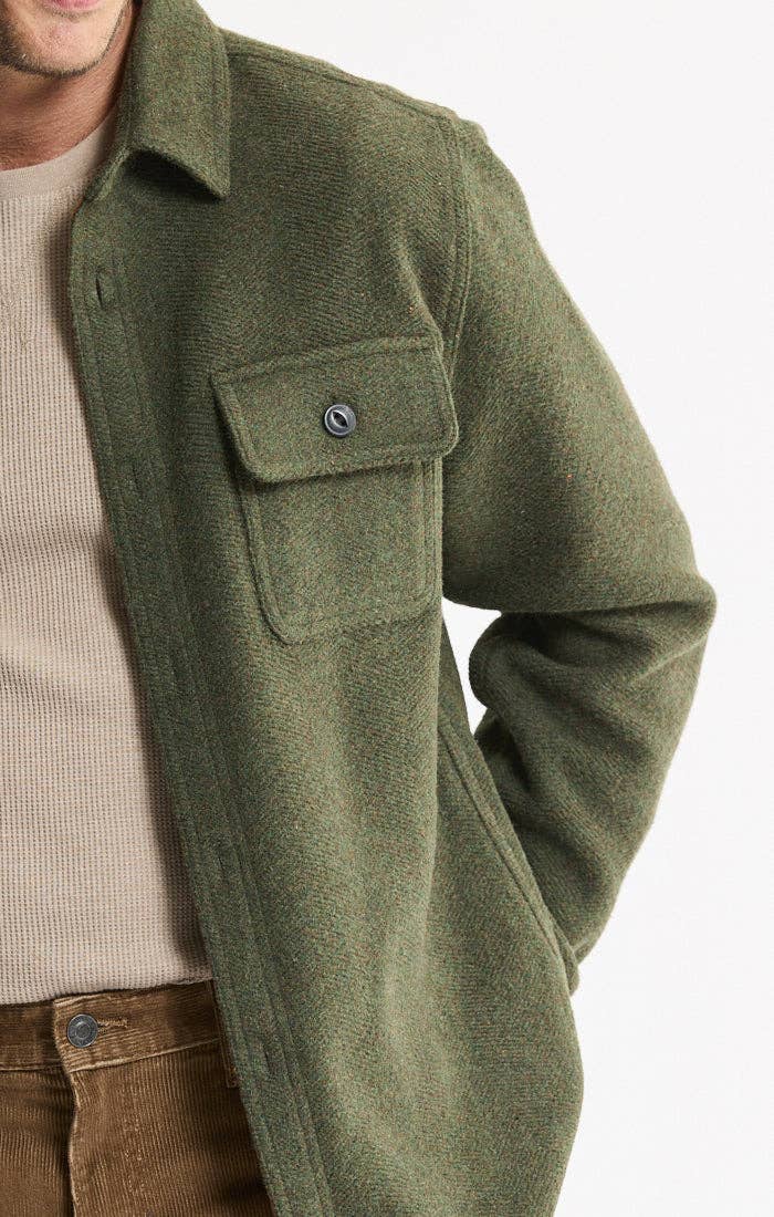 Wool Blend Overshirt