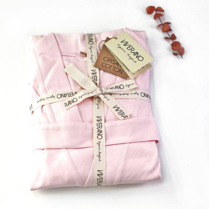 Women's Organic Cotton Bathrobe & Spa Robe