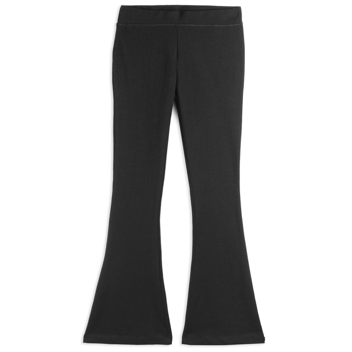 Girls Organic Cotton Flared Leggings Core Colors