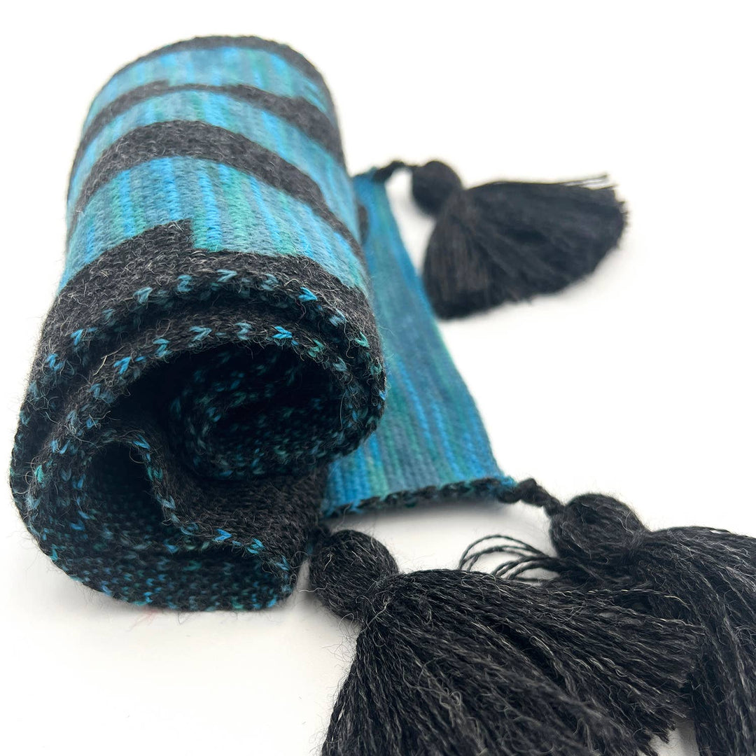 Kid's Alpaca Scarves - Pacas - Aqua Paca