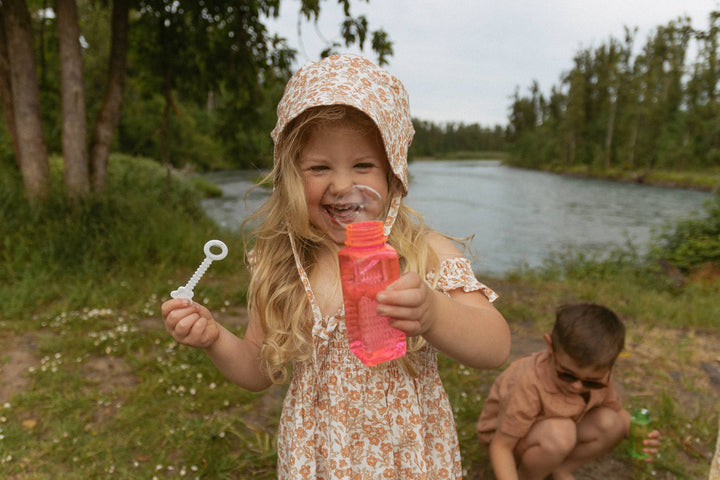 Organic Smocked Sundress - Sienna