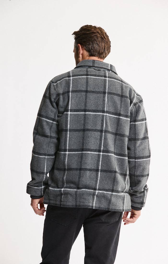 Sherpa Lined Wool Blend Jacket