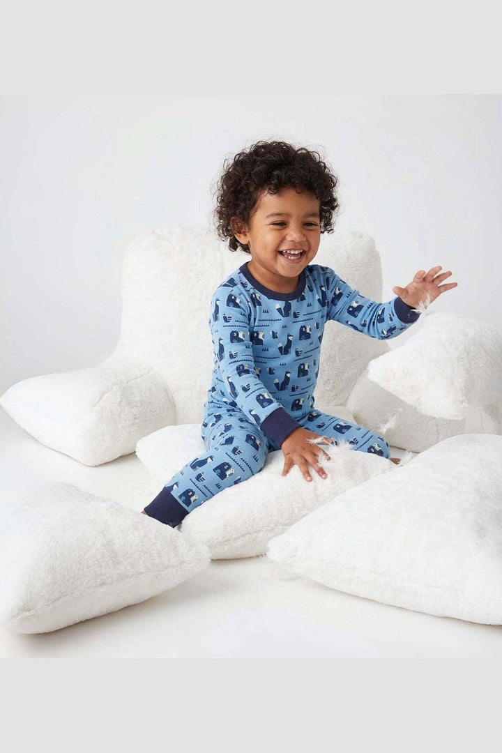 100% Organic Cotton Long Sleeve Pajamas for Kids: Wild Wander Collection