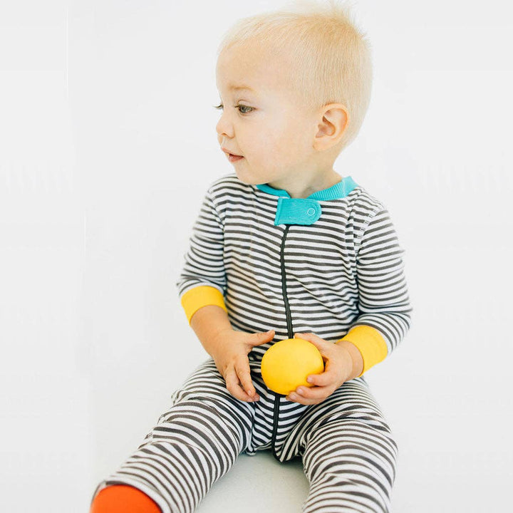 100% Organic Cotton One-piece Baby Pajamas