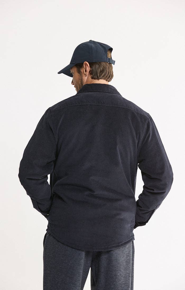 Sherpa Lined Corduroy Shirt Jacket