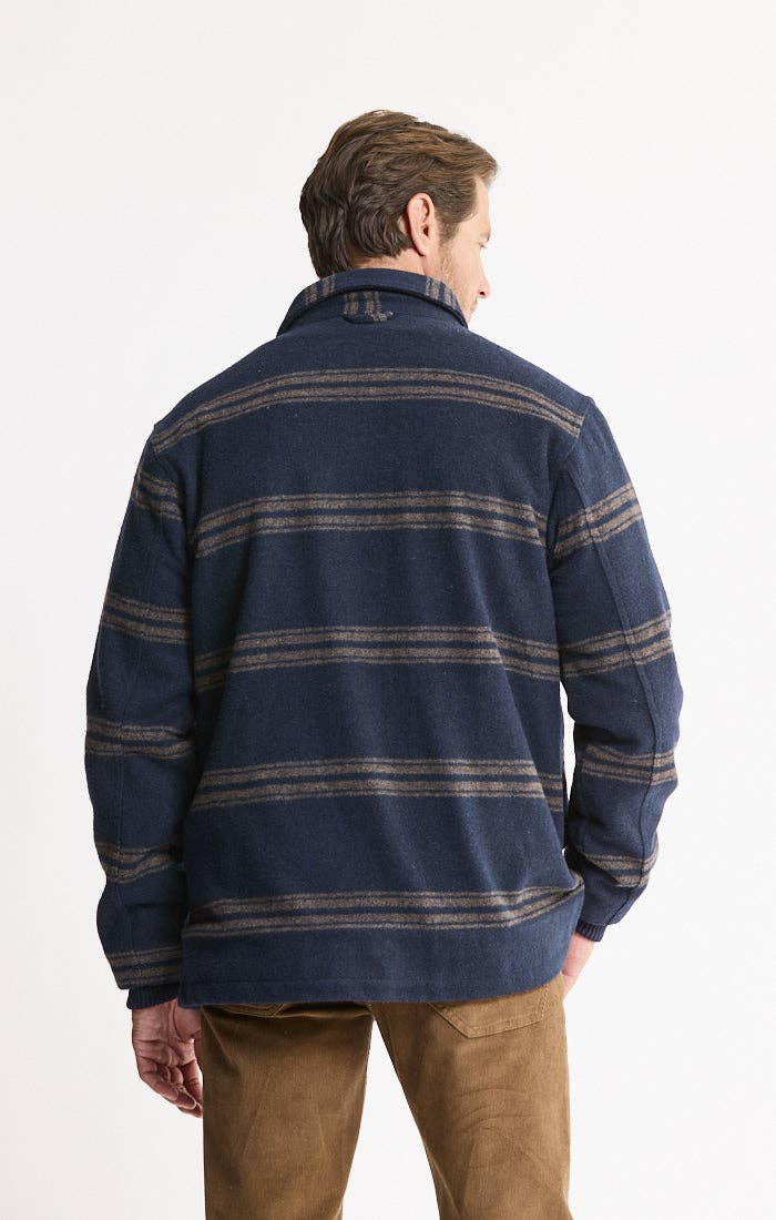 Sherpa Lined Wool Blend Jacket