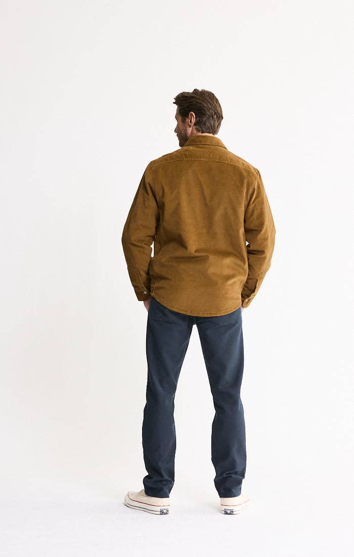 Sherpa Lined Corduroy Shirt Jacket