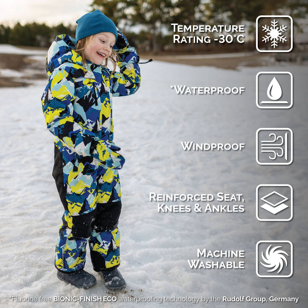 Neon Peaks | Kids Waterproof Snowsuit