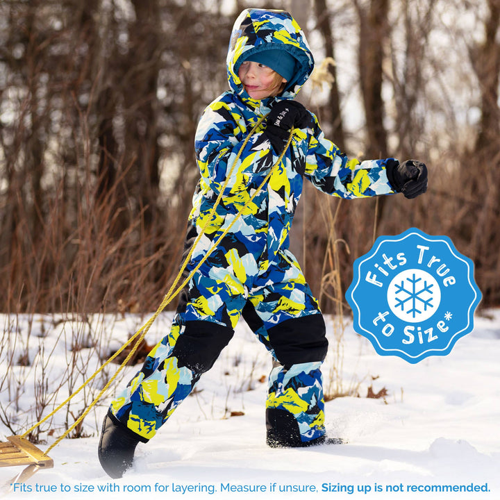 Neon Peaks | Kids Waterproof Snowsuit