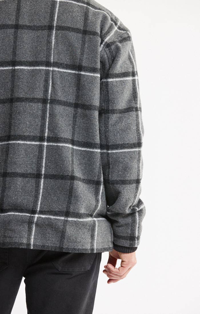 Sherpa Lined Wool Blend Jacket