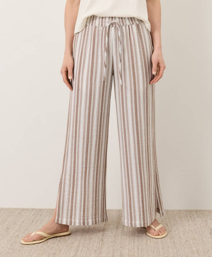 Women's Coastal Double Gauze Split Hem Pant