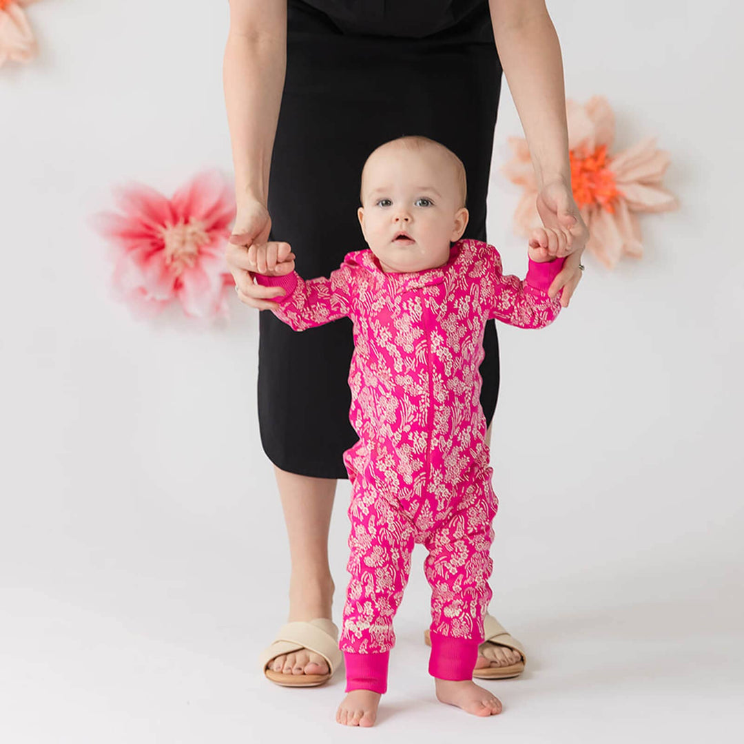 100% Organic Cotton One-piece Baby Pajamas: New Prints