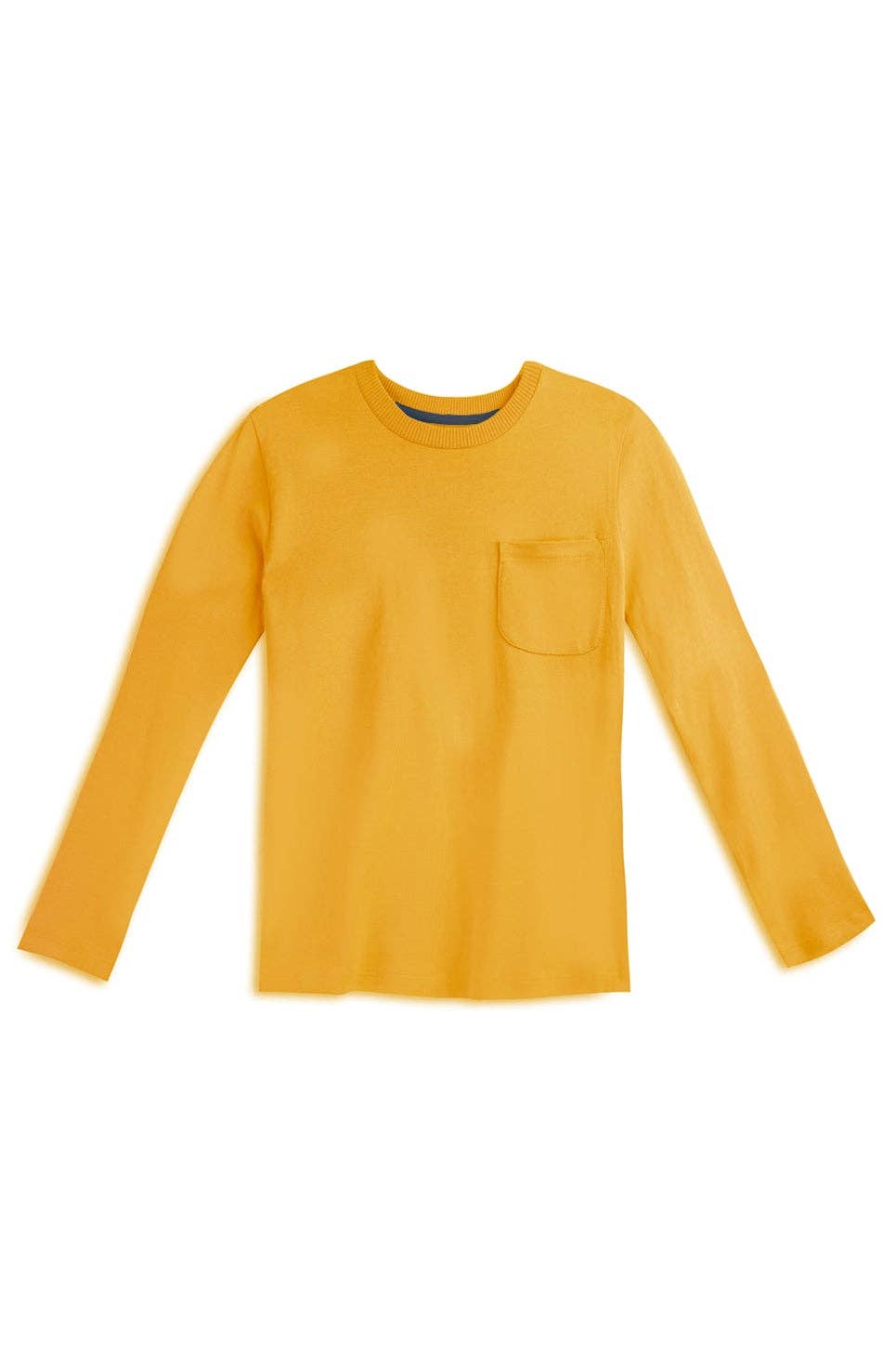 Organic Cotton Kids Shirts - Long Sleeve Pocket Tee