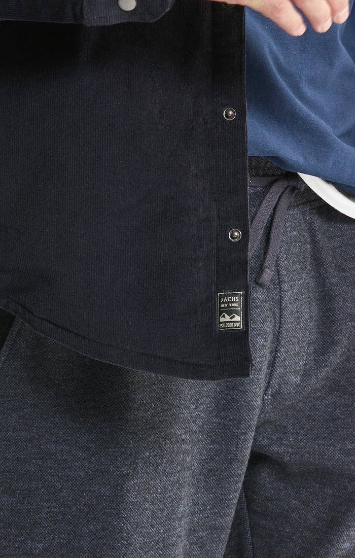 Sherpa Lined Corduroy Shirt Jacket