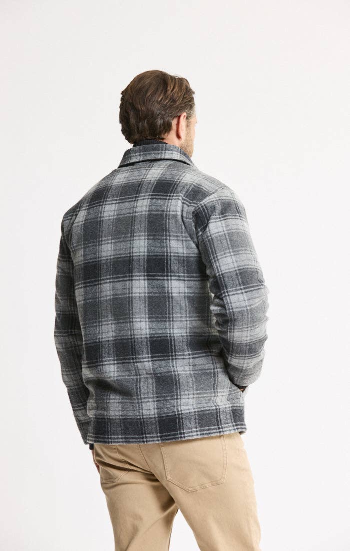 Sherpa Lined Wool Blend Jacket