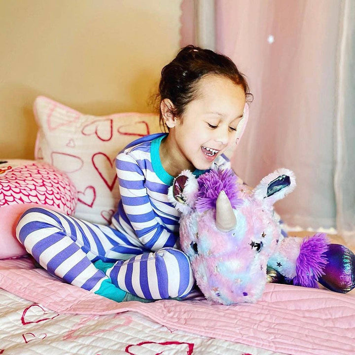 100% Organic Cotton Long Sleeve Pajamas for Kids: Stripes