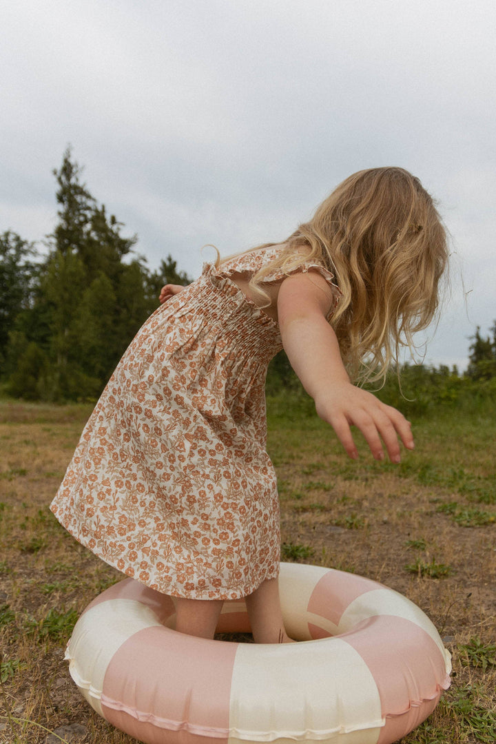 Organic Smocked Sundress - Sienna
