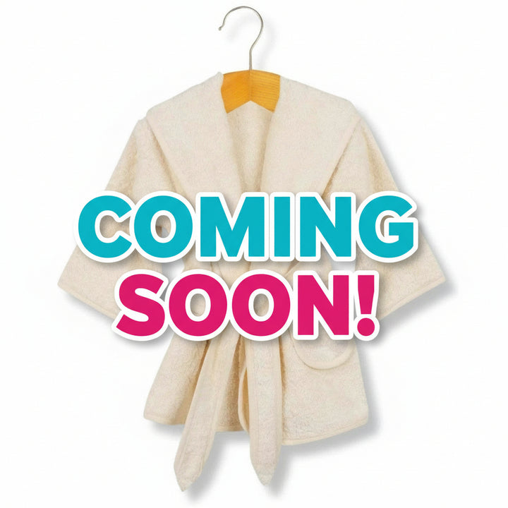 Eco Bath London Organic Cotton Baby Robe - Available in Sizes 0-2 Years and 3-5 Years
