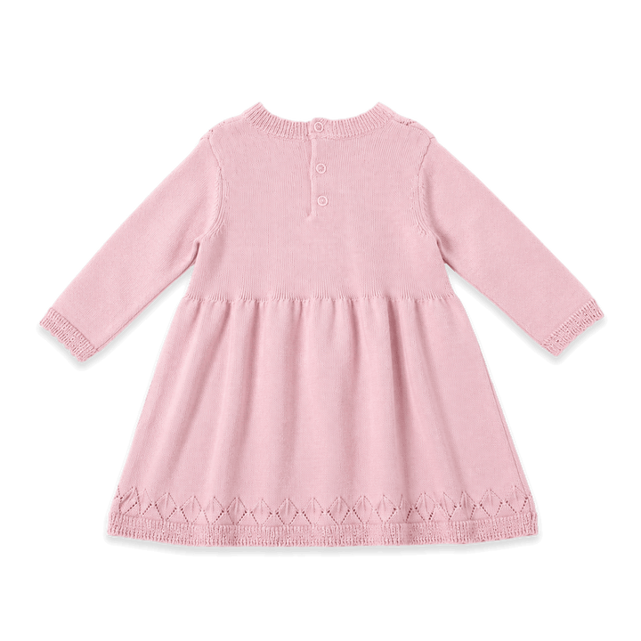 Milan Pointelle Sweater Knit Baby dess (Organic Cotton)
