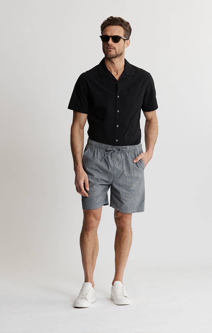 Paper Touch Short Sleeve Camp Shirt