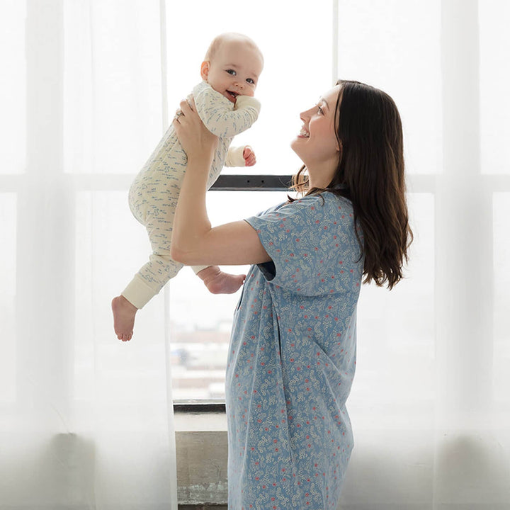 100% Organic Cotton One-piece Baby Pajamas: New Prints