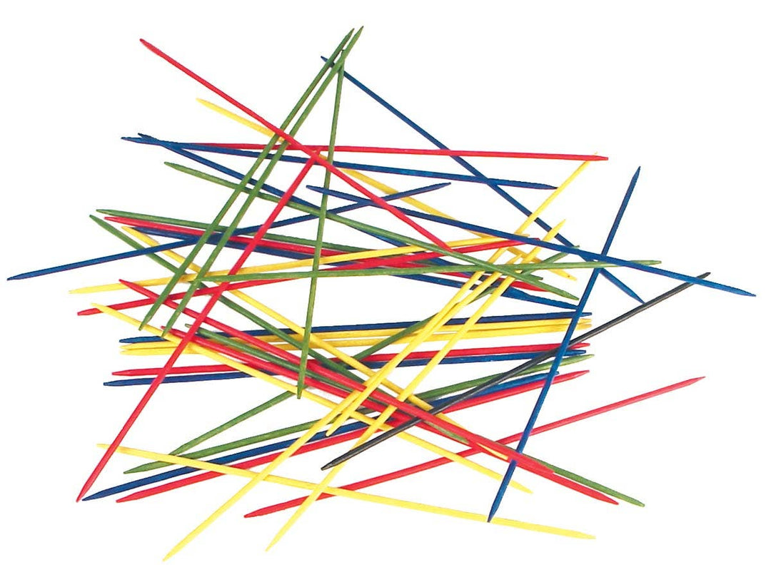 Neato! 41-Piece Pick-Up Sticks Game- Retro Classic, vintage
