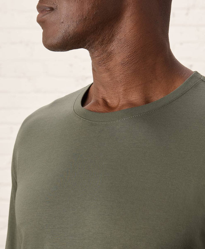 Men's Softspun Essential Crewneck Long Sleeve Tee