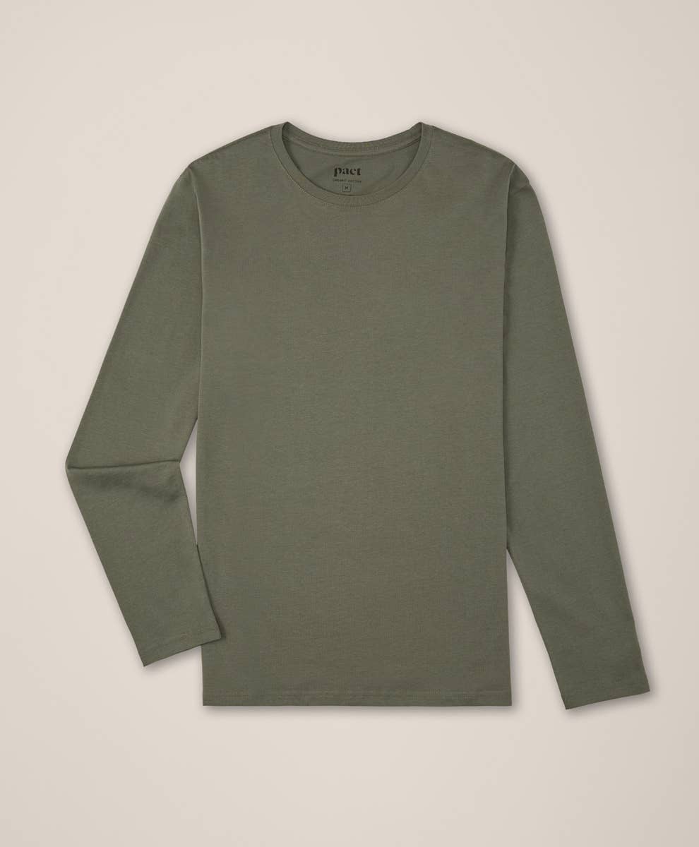 Men's Softspun Essential Crewneck Long Sleeve Tee
