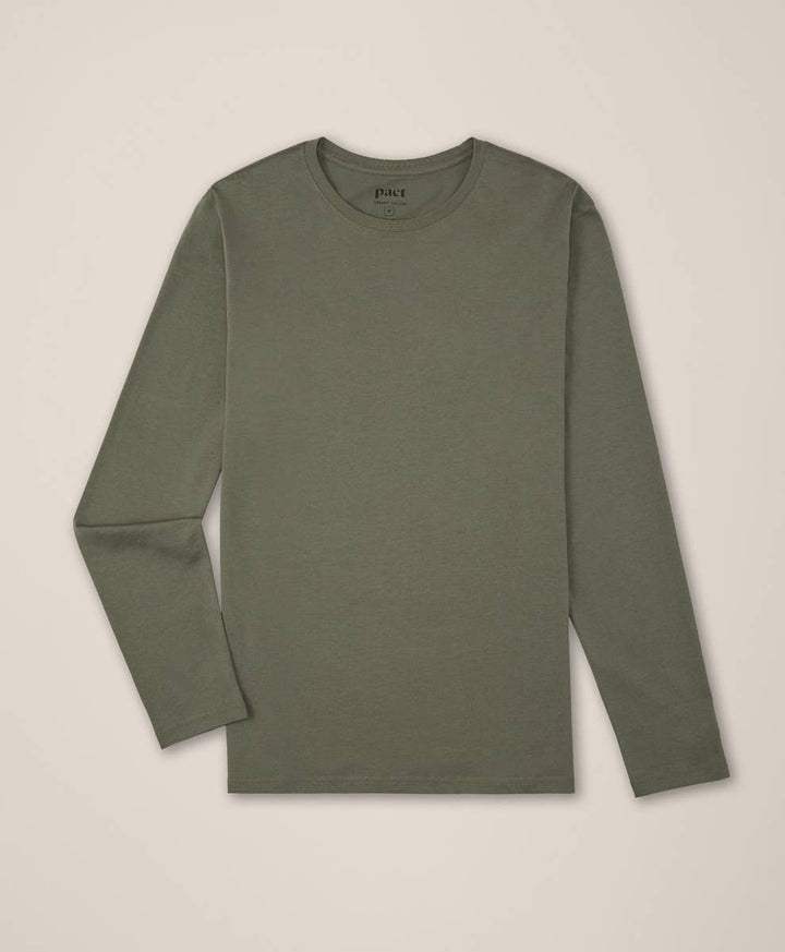 Men's Softspun Essential Crewneck Long Sleeve Tee
