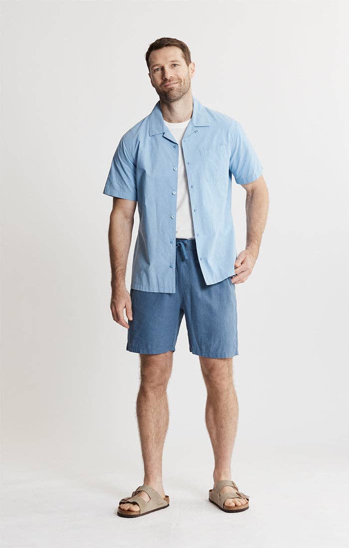 Paper Touch Short Sleeve Camp Shirt