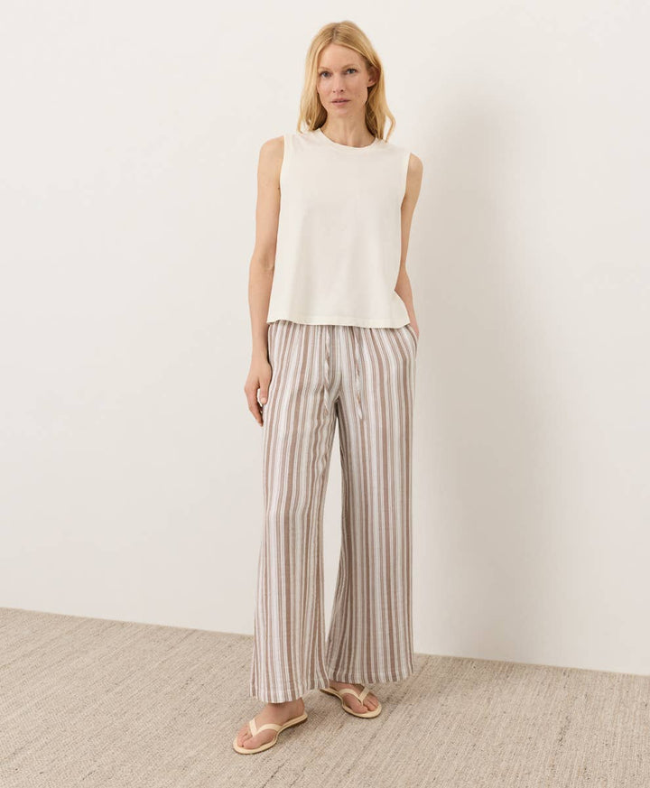 Women's Coastal Double Gauze Split Hem Pant