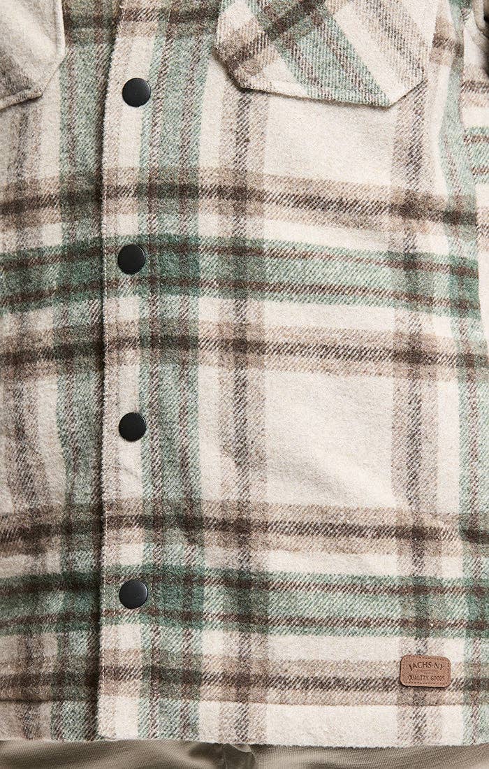 Sherpa Lined Wool Blend Jacket