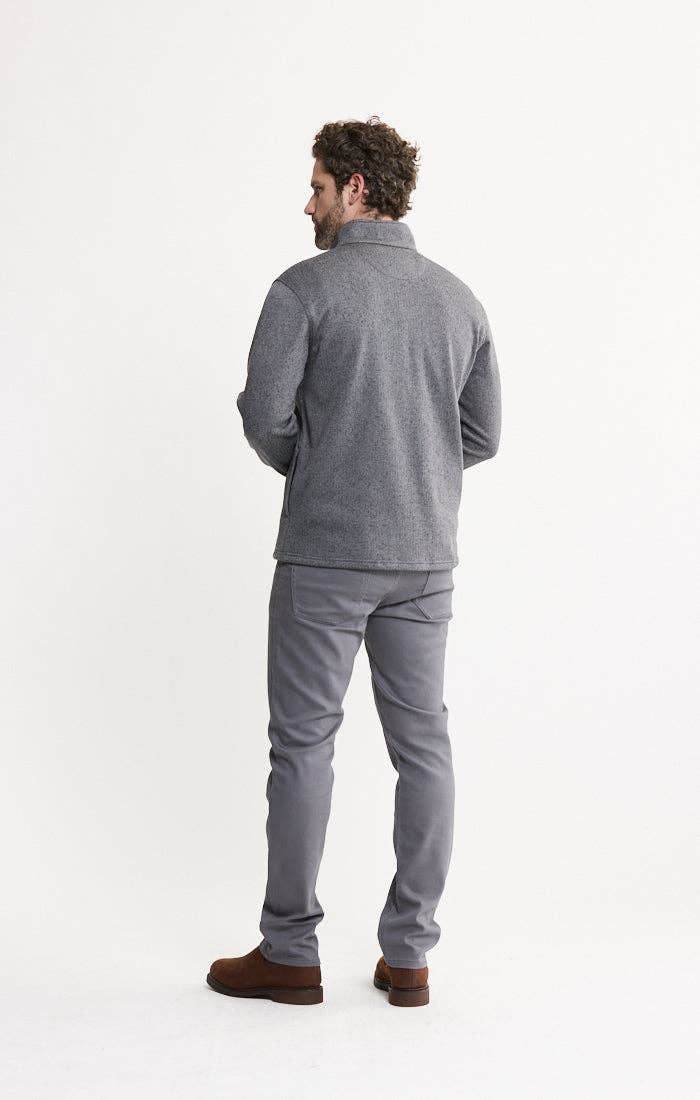 Stretch Sweater Fleece Quarter Zip Pullover
