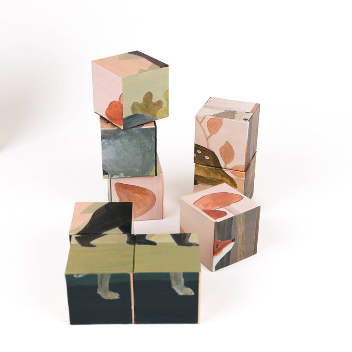 Forest Puzzle Cube